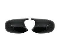 GSRECY Carbon Fiber Look Compatible with 3 Series E90 E91 2009-2011/ E92 E93 2011-2013 LCI M3 Style Side Door Rearview Wing Mirror Cover Caps