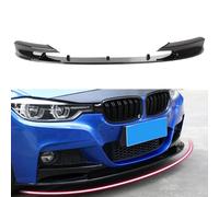 GSRECY Front Splitter Bumper Chin Lip Spoiler Compatible with BMW 3 Series 2012-2018 F30 F31 M Sport M-Tech, Gloss Black