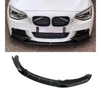 GSRECY Gloss Black Front Bumper Protector Diffuser Spoiler Splitter Lip Body Kit Compatible with BMW 1 Series 2011-2015 F20 F21 Pre-LCI M-Sport