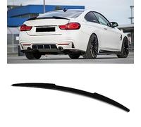 GSRECY Gloss Black M4 V Type Rear Trunk Boot Lip Wing Spoiler Compatible with 2012-2018 BMW 4 Series 2 Doors F32 Coupe 2013-2020