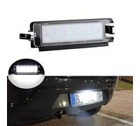 GSRECY LED Number License Plate Light, Rear Lamps Compatible with DACIA Logan II Sandero 2012+, White Light with Canbus Number Plate Lamps, LED Tail Lights