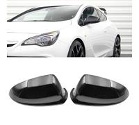 GSRECY Mirror Cover, Exterior Door Side Rear View Wing Mirror Cap Shell Case Compatible with Vauxhall Opel Astra J MK6 2010-2016, Pair