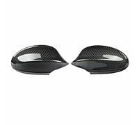GSRECY Rearview Mirror Cover Caps For E90 E91 330i 335i 2005-2008- Carbon fiber (Pack of 2)