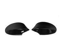 GSRECY Rearview Mirror Cover Caps For E90 E91 330i 335i 2005-2008(Pack of 2) (Gloss black)