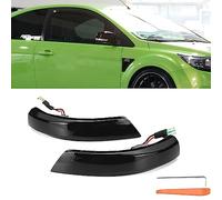 GSRECY Right & Left Dynamic Flash LED Side Wing Rearview Mirror Indicator Turn Signal Light Blinker Lamp Compatible with 2008-2016 Focus MK2 MK3 2013-2018 Kuga
