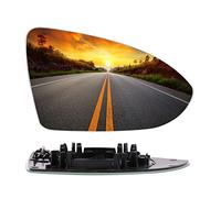 GSRECY Right Side for Golf MK7 2013-2020 Door Wing Mirror White Glass Heated