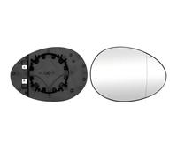 GSRECY Right Side Wing Rear View Mirror Glass Heated w/Base Compatible with BMW 2014-2023 Mini Cooper F54 F55 F56 F57 F60, UK Driver's Side