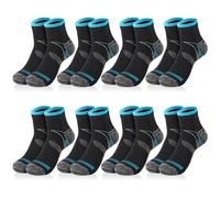 GSrenyu 8 Pairs Compression Socks for Women & Men, Upgraded Plantar Fasciitis Socks Relief Foot Pain Arch Support Ankle Support for Athletic Sports Running Travel Pregnancy (S-M)