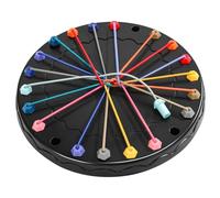 GSrenyu Board Games for Kids, Intellectual Chessboard Rope Solving Game Interactive Puzzle Board Games, Colorful Rubber Band Untying Game for Family Friends Children Over 8 Years Old