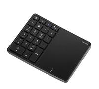 Gsrimgratoe Mini Bluetooth Keyboard 2.4G Numeric Keypad 22 Keys Digital Keyboard with Touch Panel for iOS Android