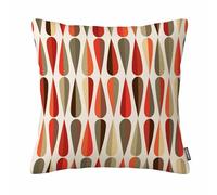 GSRONY Abstract Throw Pillow Covers Mid Century Modern Style Retro Drop Shapes Tones Abstract Cushion Pillow Case Home Decor Pillowcase 18x18 Inches