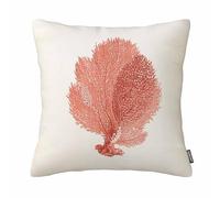 GSRONY Coral Throw Pillow Covers Cute Red Coral Cushion Pillow Case Home Decor Pillowcase 18x18 Inches