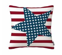 GSRONY Patriotic Throw Pillow Covers 4th July Vintage American Flag Patriotic Ornate Amenrican Flag Pillow Case Home Decor Pillowcase 18x18 Inches
