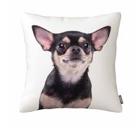 GSRONY Puppy Lover Throw Pillow Covers Cute Chihuahua Dog Cushion Pillow Case Home Decor Pillowcase 18x18 Inches