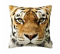 GSRONY Tiger Throw Pillow Covers Yellow Tiger Face Cushion Pillow Case Home Decor Pillowcase 18x18 Inches