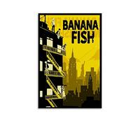 GSSD Banana Fish Anime Poster Poster Decorative Painting Canvas Wall Art Living Room Posters Bedroom Painting 12x18inch(30x45cm)