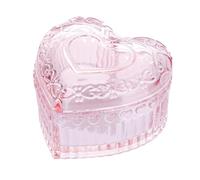 Gsteng Large Body Powder Puff Container, Crystal Container, Body Puff Glass Jar, Puff not Including