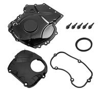 GSTP Upper & Lower Engine Timing Chain Cover 2008-2014 Compatible with Audi VW EA888 Gen2 2.0T TSI TFSI A3 A4 A5 A6 Q5 TT Beetle CC EOS GTI Jetta Passat Replace 06H103269C 06H109210AG