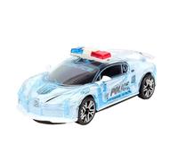 GSV Essentials 1:36 Alloy Police Pull-Back Toy Car, Long-Lasting, Compact And Easy To Carry, Imaginative Play, Excellent Gift Choice For Children, White (2PCS)