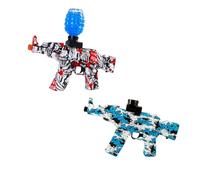 GSV Essentials 1 Pcs Gel Blaster Toy Gun, Battery Operated Splatter Ball Toy Gun, Shooting Toy Gun with Soft Water Bottle, Safety Glasses and USB Cable, Ideal for Birthday Gift Parties (Random Colour)