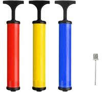 GSV Essentials 11" Heavy Duty Ball Pump, Aesthetic Appeal, Both Indoor And Outdoor Use, Portable Air Pump, Comfortable And Secure Grip, Lightweight Design, (2PCS)