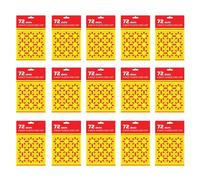 GSV Essentials 8 Shot Ring Caps, Shots (135 Rings) for Kids Toy Cap G-u-n-s, Safe Plastic 8-Shot Cap Rings Compatible with Western-Style Cap G-u-n-s (15 Sheet)