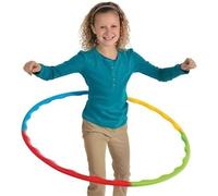 GSV Essentials Adjustable Children Hula Hoops with 8 Sections, Exercise Ring for Aerobics and Weight Loss, Portable Hula Hoop for Dance, Games, Weight Loss, Exercise