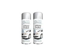 GSV Essentials All Purpose White Gloss Spray Paint, Long-Lasting Beauty And Durability, Both Indoor And Outdoor, Easy And Quick Spraying, Glossy Touch, 250ML, (2PCS)