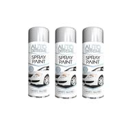 GSV Essentials All Purpose White Gloss Spray Paint, Long-Lasting Beauty And Durability, Both Indoor And Outdoor, Easy And Quick Spraying, Glossy Touch, 250ML, (3PCS)