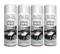 GSV Essentials All Purpose White Primer Spray Paint, Fast-Drying Formula, Both Interior And Exterior Surfaces, Wide Range Of Applications, Professional-Looking, 250 ML, (4 PCS)