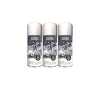 GSV Essentials Artificial Snow Spray For Christmas Party, Long-Lasting Effects, Ideal For Craft Projects, Holiday Photoshoots, Safe For Indoor And Outdoor Use, 200 ml, (3 Pcs)