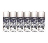 GSV Essentials Artificial Snow Spray For Christmas Party, Long-Lasting Effects, Ideal For Craft Projects, Holiday Photoshoots, Safe For Indoor And Outdoor Use, 200 ml, (6 Pcs)