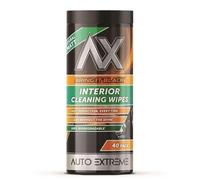 GSV Essentials Auto Extreme Bring It Black Interior Cleaning Wipes, Matte Finish, Streak-Free Dashboard & Trim Cleaner, Quick-Dry Formula, Tear-Resistant Multipurpose Wipes, (1 Pcs)