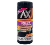 GSV Essentials Auto Extreme Interior Cleaning Wipes, High Gloss Shine, Quick-Dry Formula, Durable & Tear-Resistant, Easy On-the-Go Car Dashboard & Trim Cleaner, Removes Dust, (1 Pcs)