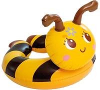 GSV Essentials Bee Float Ring, Imaginative Play, Durable Construction, Lightweight and Portable, Hand-Eye Coordination, Eye-Catching Design, Perfect for Pool Parties, Beach Fun, Holidays