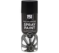 GSV Essentials Black Matt Spray Paint For Wood, Lightweight, Portable Design, Suitable For Both Indoor And Outdoor Applications, Long-Lasting Finish, 400ML, (1PCS)