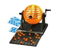 GSV Essentials Classic Bingo Game Set, Traditional Family Game Set, 90 Balls 12 Cards, Game For Adults, Balls for Children and Adults, (1PCS)