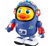 GSV Essentials Dancing Duck Robot Toy for Kids, Space Duck With Music & Lights, Hand-Eye Coordination, Educational Birthday Gift for 3+ Year (Battery Operated)
