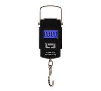 GSV Essentials Digital 50kg Luggage Weighing Scale, Compact And Lightweight Nature, Clear LED Screen, Smooth And Stress-Free Travel Experiences, Black