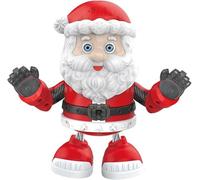 GSV Essentials Electric Santa Claus Dancing Toy with LED Lights & Music, Animated Christmas Decoration for Kids, Realistic Dance Moves, Promotes Movement & Learning, Perfect Festive Gift