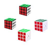GSV Essentials Fun Magical Puzzle Game, Smoother Edge Design, Reliable, Fun, And Stylish Solution, Durable and Sturdy, Random Colour, Creative Educational Gift Kid/Adult (4Pcs)
