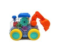 GSV Essentials Gears Excavator Toy for Toddlers, Interactive Construction Truck with Transparent Body, Ideal STEM Toy, Fun and Educational Toy for Home, Preschool, or Playdates