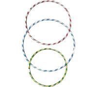 GSV Essentials Hoola Hoop For Kids Kids And Adults, Vibrant Colour, Portable And Lightweight, Easy To Install, Fitness Accessories, Indoor And Outdoor Use, Set Of 3