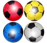 GSV Essentials Kids Football Soccer Shoot PVC football, Inflatable, Toy Ball, Beach Ball Soccer, Soft Footballs for Indoor, Outdoor & Beach - Lightweight & Bouncy