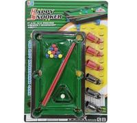 GSV Essentials Kids Pool Table, Encourages Hand-Eye Coordination, Realistic Design, Sturdy And Durable Construction, Imaginative Play, Pool Cues, Balls, Triangle Rack