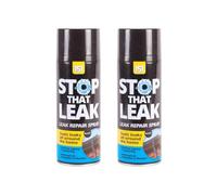 GSV Essentials Leak Repair Spray, Seal Leaks All Around the Home, Ideal for Piping & Guttering, Waterproof, Paintable & Flexible, Easily Stop Leakage, 400ml (2 PCS)