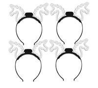 GSV Essentials LED Unicorn Headbands for Kids, Light-Up Glow Party Accessories for Girls, Battery Included, Comfortable & Durable, Magical Dress-Up Toy for Birthdays, Costumes & Events (4 PCS)