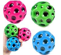 GSV Essentials Moon Balls - Promote Sensory Development, Endless Fun And Engagement, Enhance Coordination, Motor Skills, Easy Grip, Thrilling Sensory Experience (3 Pcs)