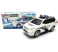 GSV Essentials Police Car Toy For Kids, Flashing LED Light With Sound, Bump And Go Action, Battery Operated, Eye Catching Design, Hours Of Entertainment And Imaginative Play