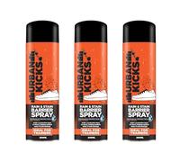 GSV Essentials Rain & Stain Barrier Spray, Protection For Shoes, Anti Stain Properties, Water Resistance, Ideal For Trainers, Easy to Use, 200ml (3PCS)